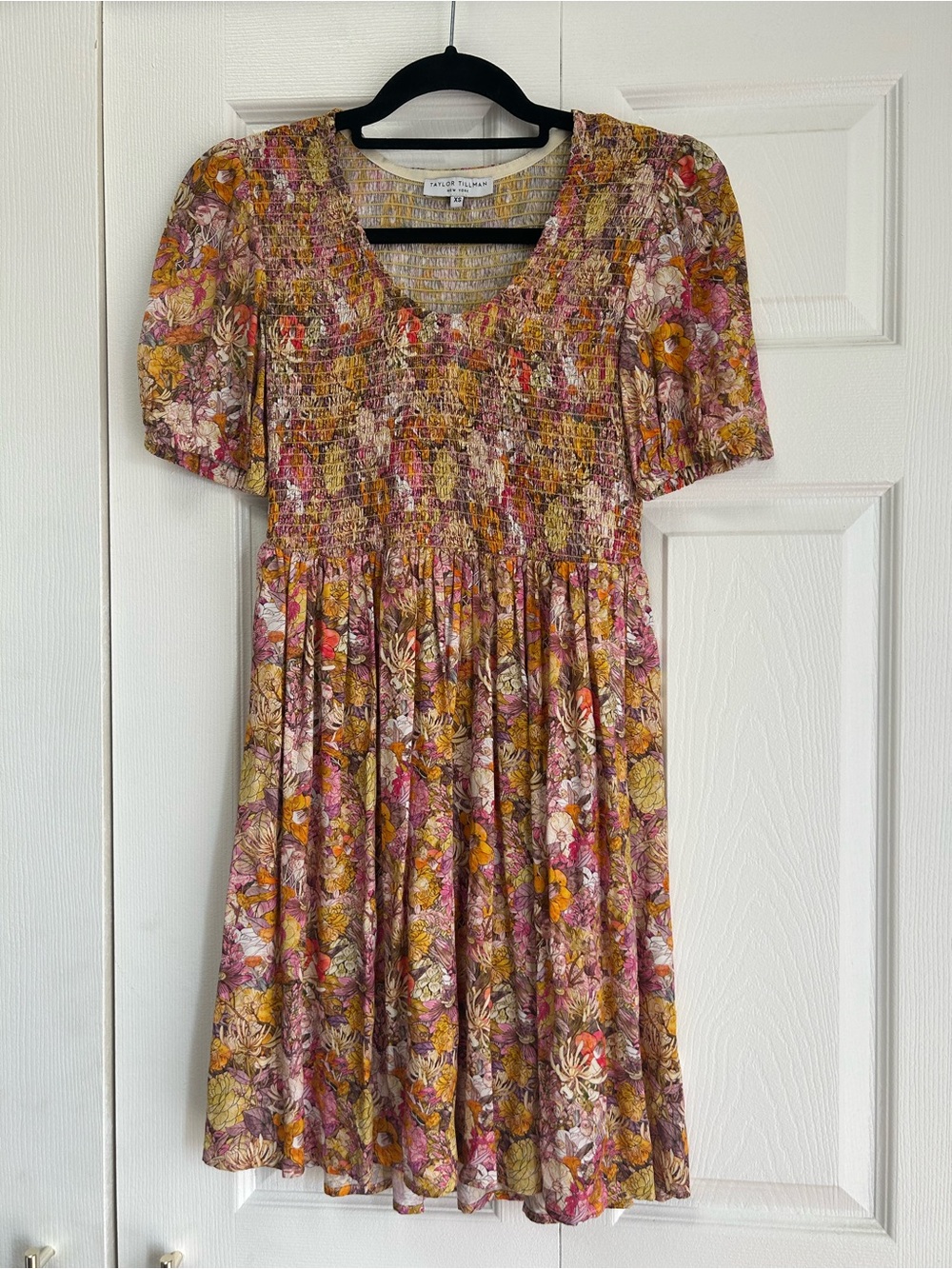 Taylor Tillman Floral Smocked Dress